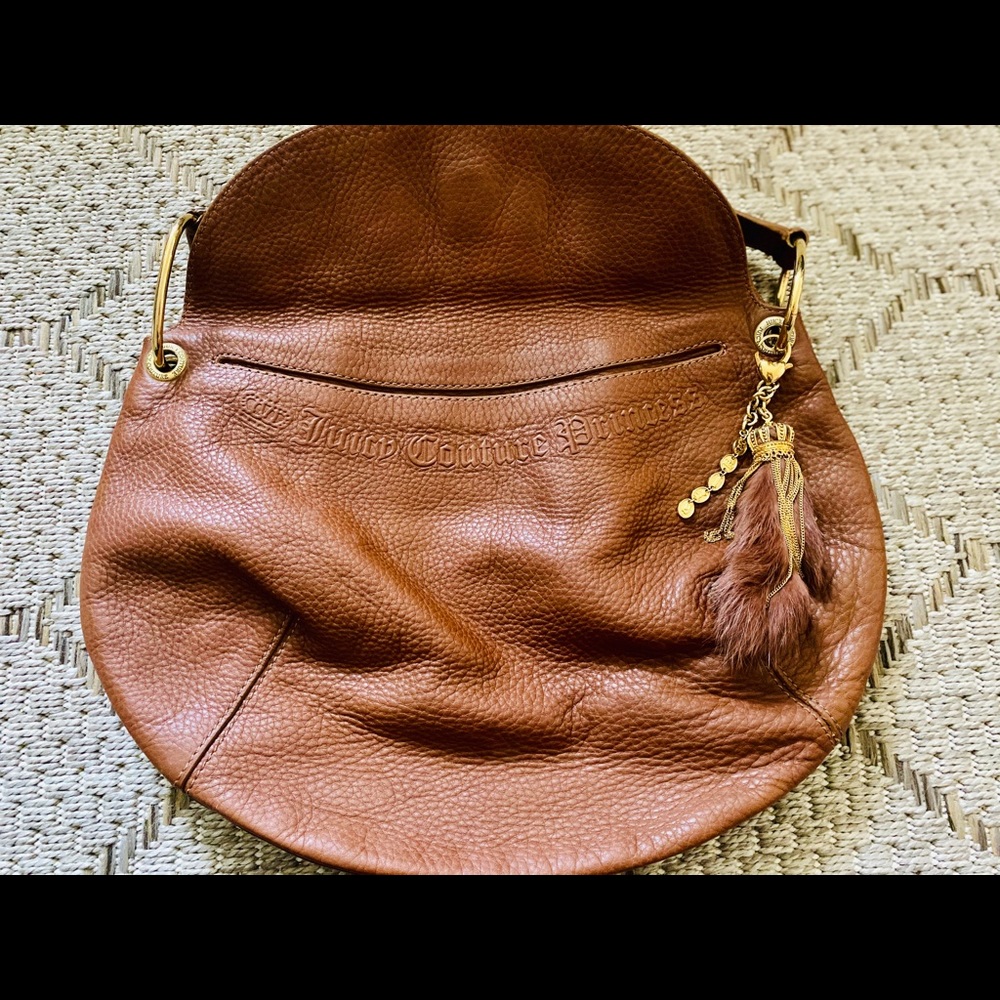 JUICY COURTURE | BROWN LEATHER BAG
